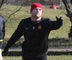 Wayne Rooney dnes tr�noval